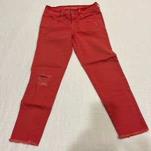 American Eagle jegging crop
